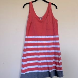 Banana Republic Sleeveless Striped Dress
